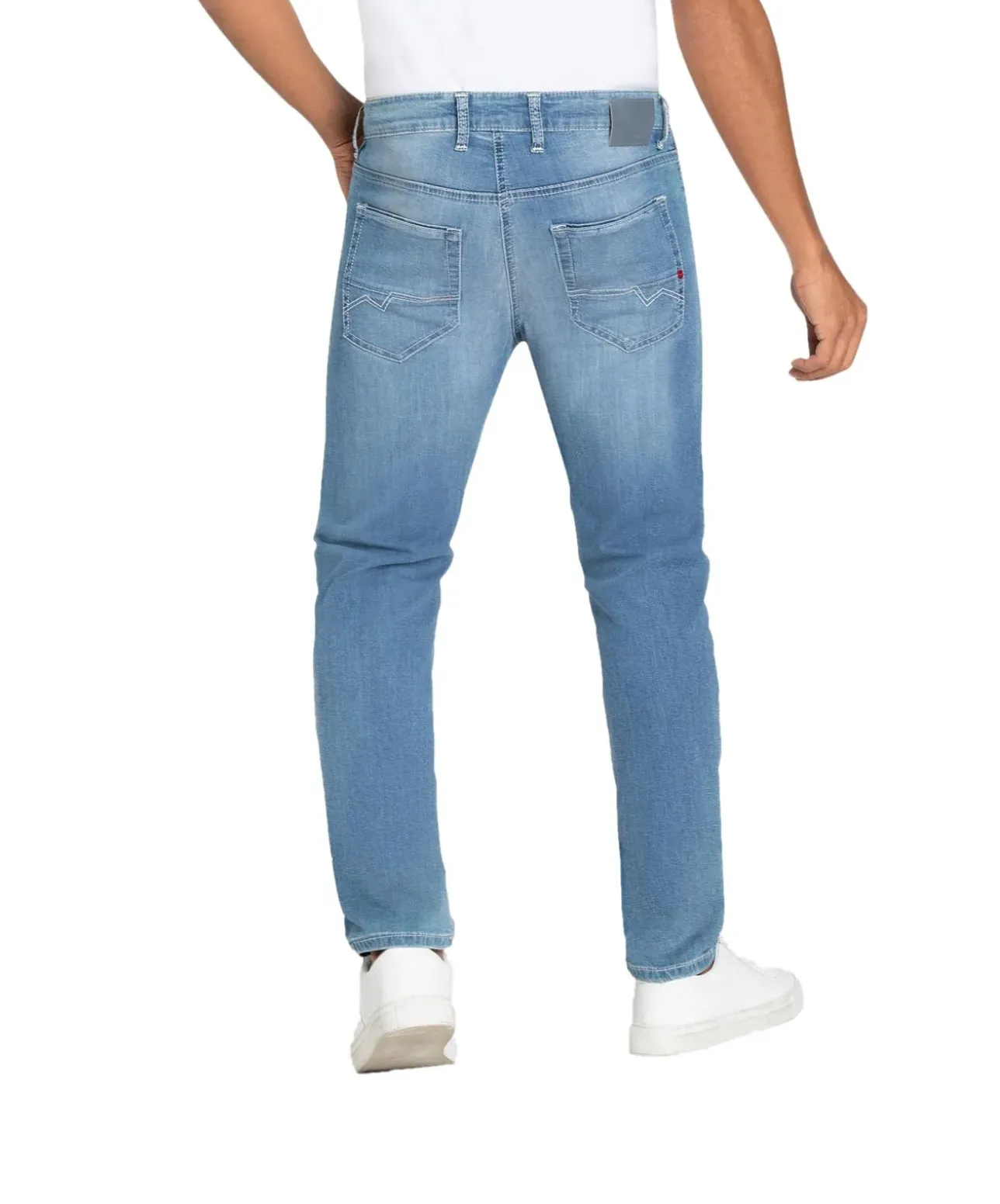 Mac Arne Pipe Jeans Modern Fit in Hellblauer Optik