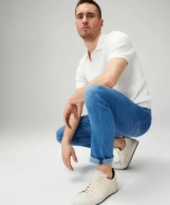 Mac Arne Pipe Jeans Modern Fit in Hellblauer Optik