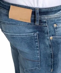 Mac Arne Pipe Jeans Modern Fit in authentischen Mittelblau