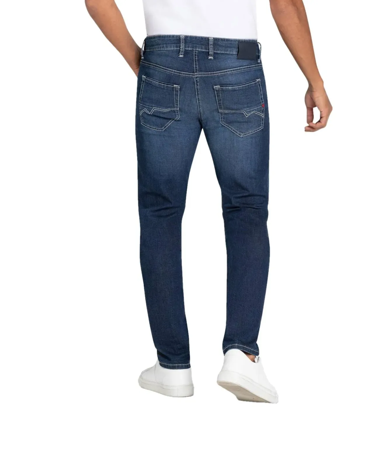 Mac Arne Pipe Jeans Modern Fit in Dunkelblauer Optik