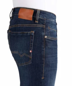 Mac Arne Pipe Stretch-Jeans in dark blue Waschung