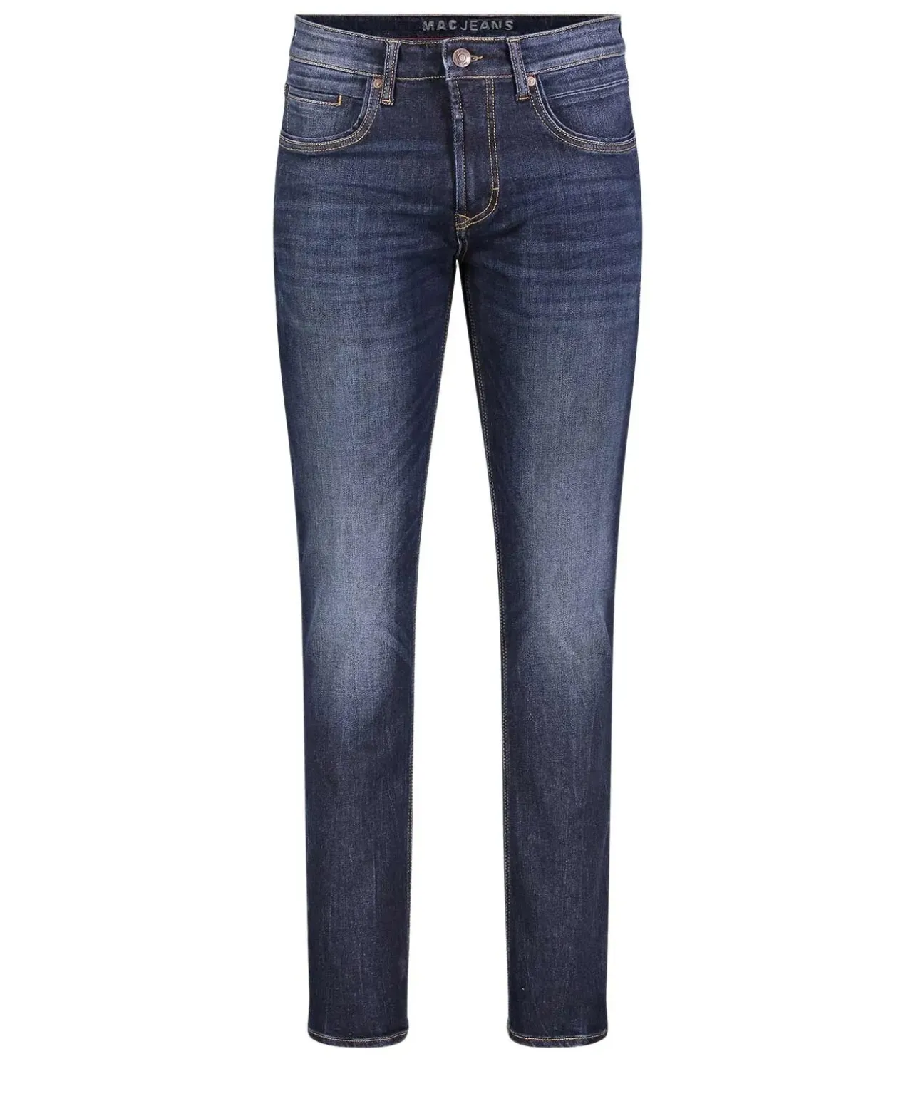 Mac Arne Pipe Stretch-Jeans in dark blue Waschung