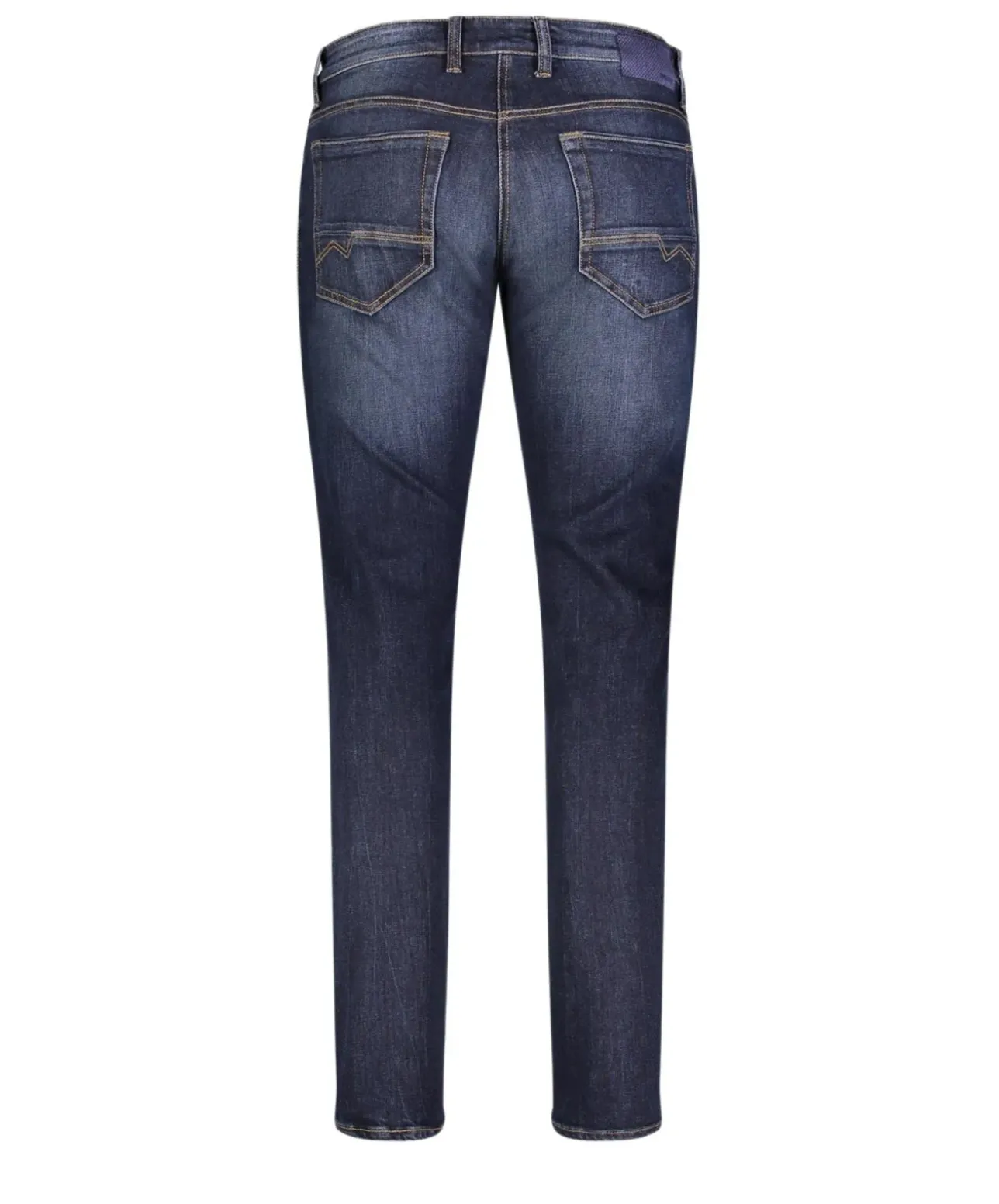 Mac Arne Pipe Stretch-Jeans in dark blue Waschung