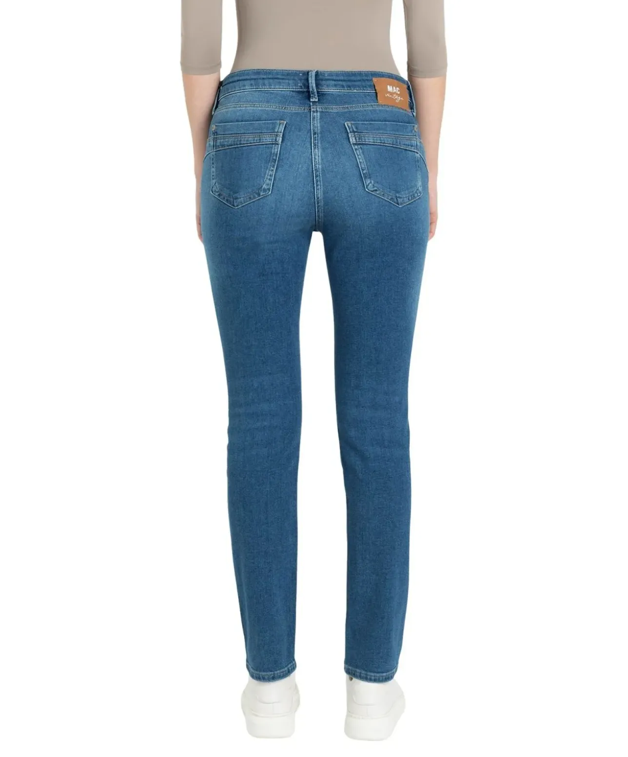 MAC California Slim Fit in Mittelblau