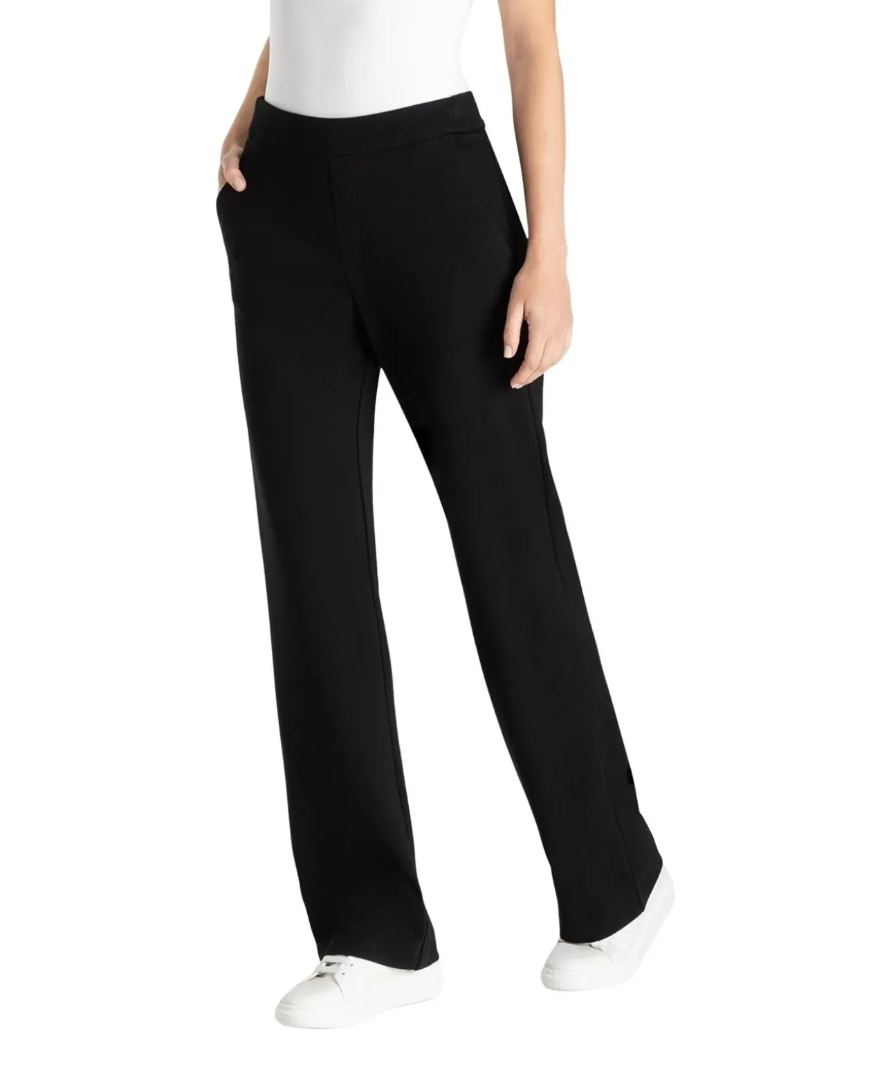 MAC Chiara Hose mit Wide Fit in Schwarz
