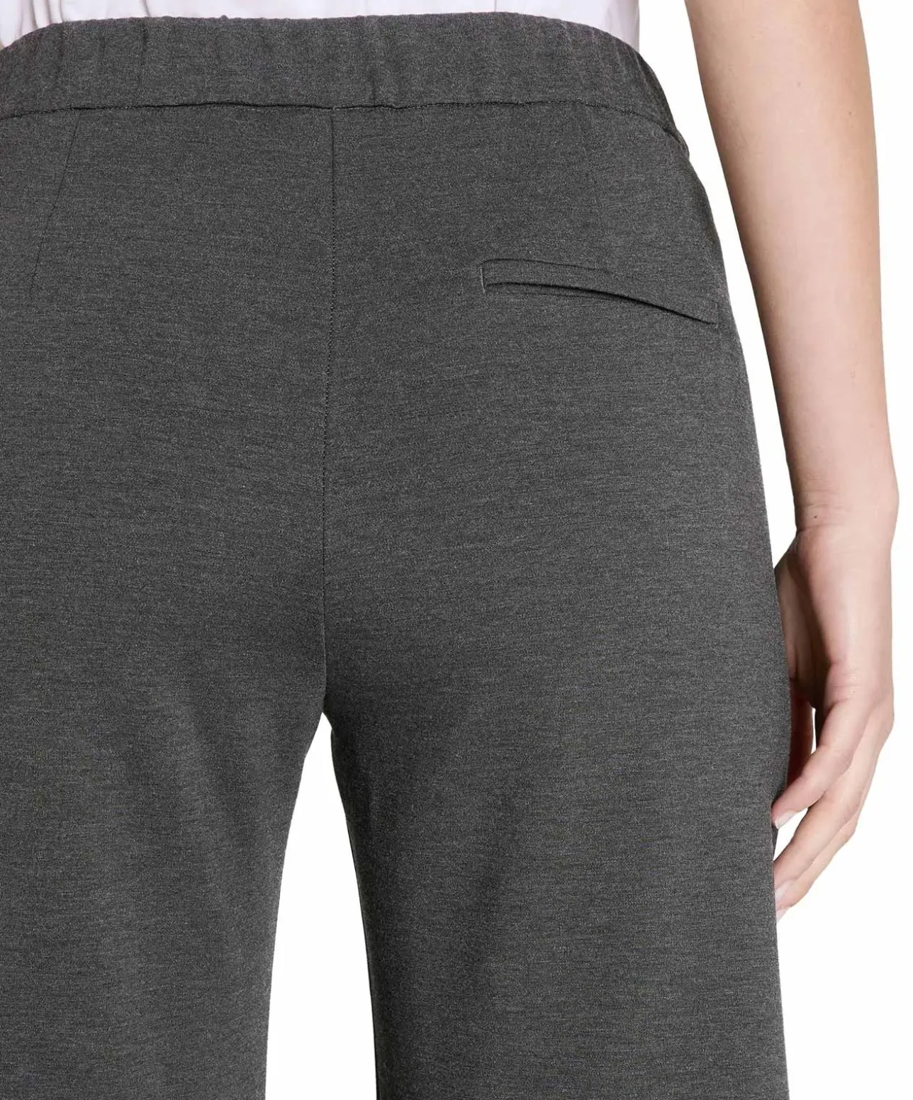 MAC Chiara Jerseyhose im Wide Leg Stil