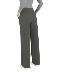 MAC Chiara Smart Hose in grauer Woll-Optik
