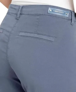 MAC Chino Turn Up Hose Slim Fit in Grisaille