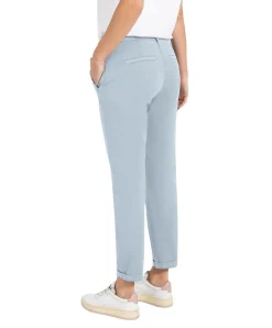MAC Chino Turn Up in Hellblau im Chino-Style