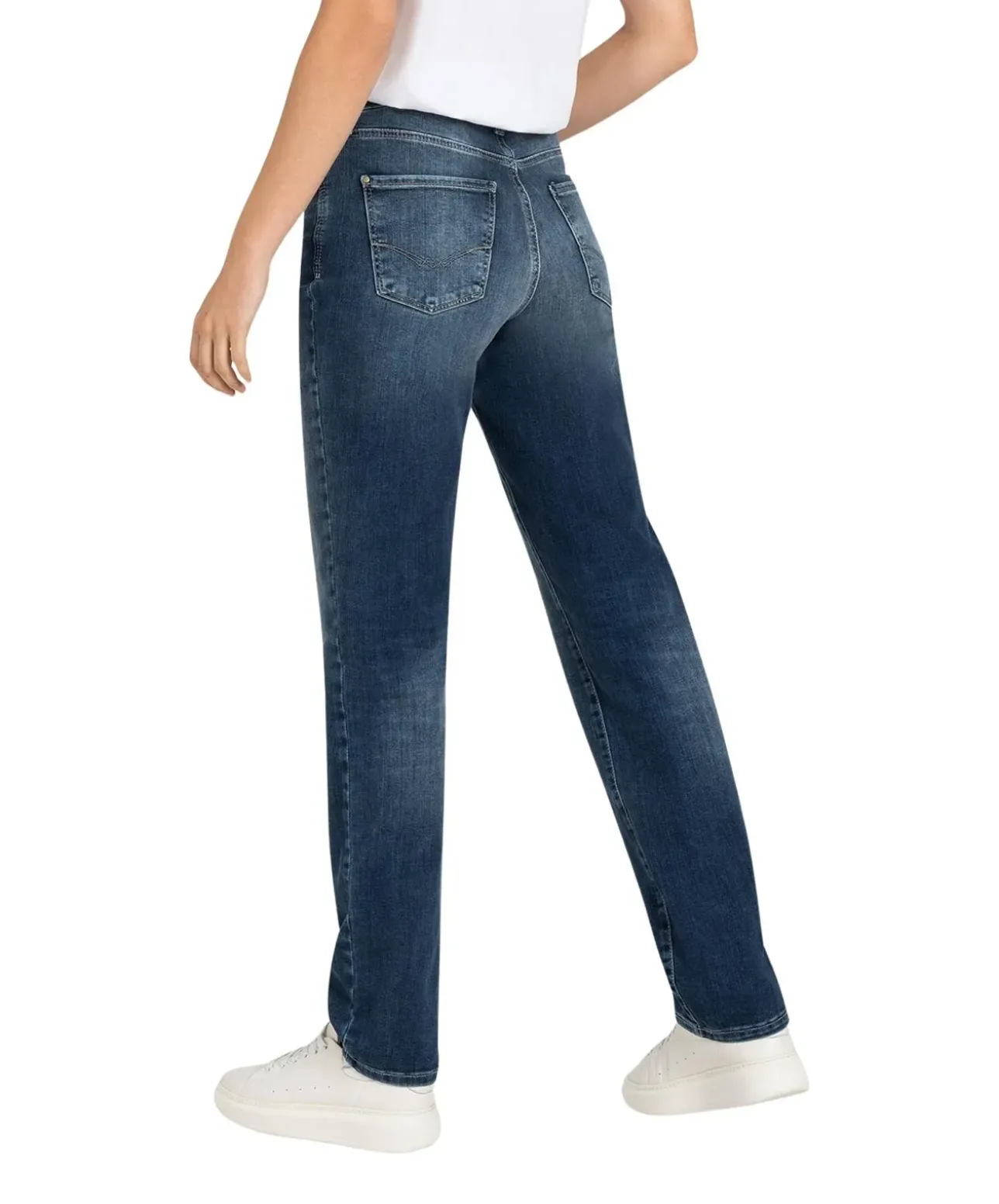 MAC Dream Authentic Jeans in mittelblauer Optik