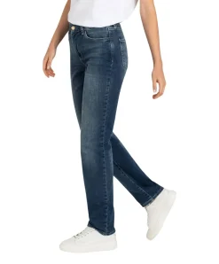 MAC Dream Authentic Jeans in mittelblauer Optik