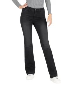 Mac Dream Boot Authentic Jeans in schwarzer Waschung
