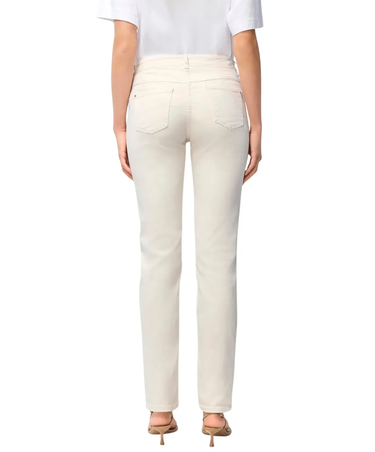 MAC Dream Jeans in Antique Weiß mit Straight Fit