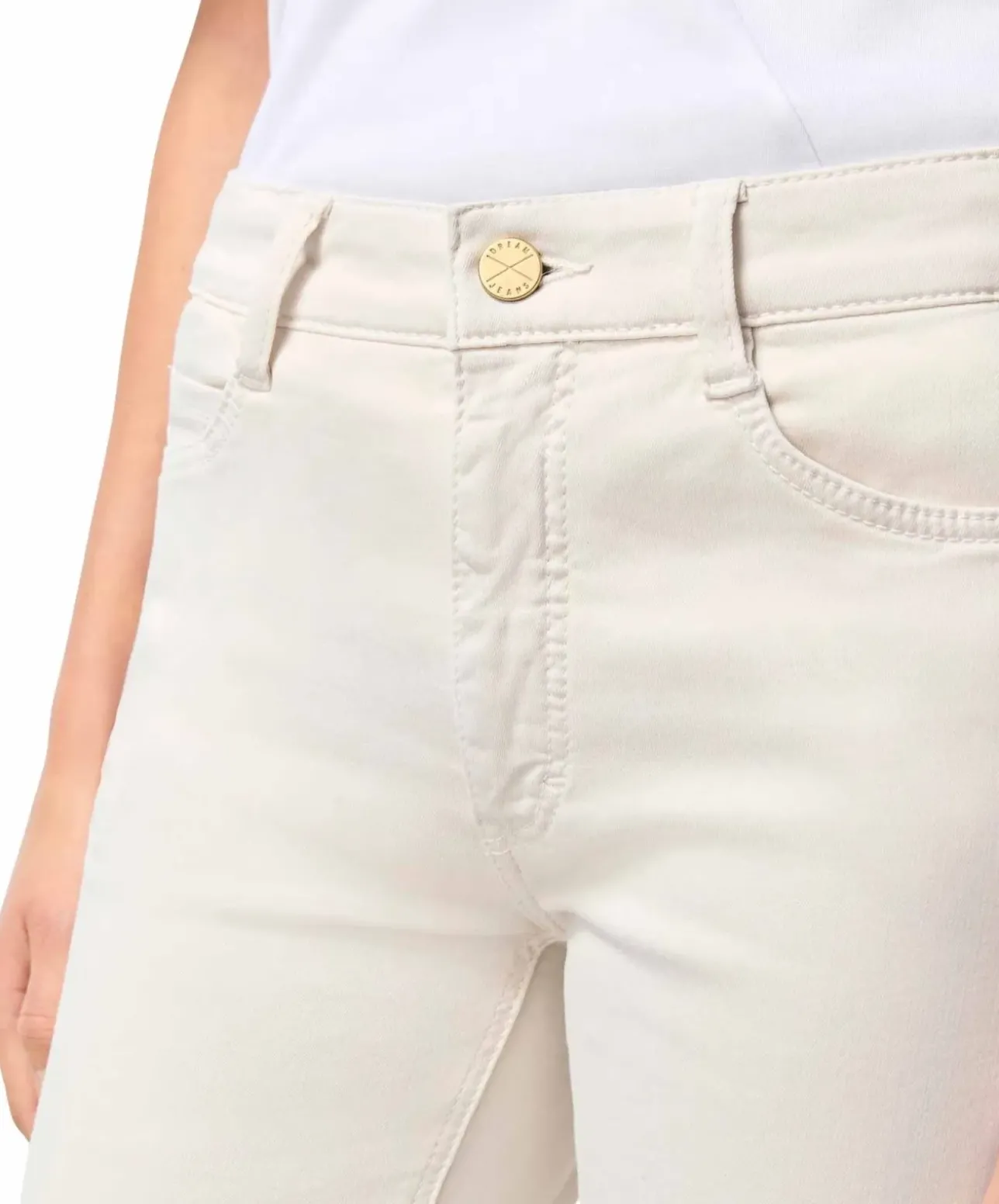 MAC Dream Jeans in Antique Weiß mit Straight Fit