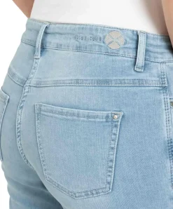MAC Dream Jeans in Aqua Blue mit Shaping-Effekt