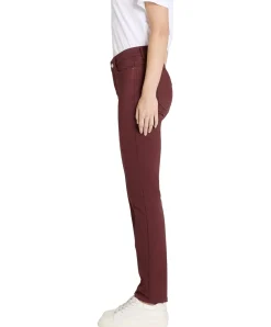 MAC Dream Jeans in Weinrot mit Shaping Effekt
