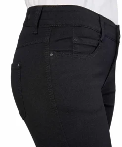 MAC Dream Jeans Straight Fit in schwarzem Black Black