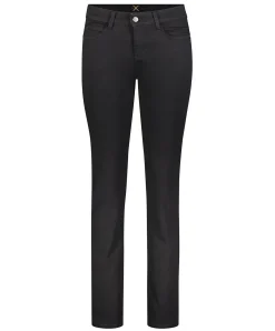 MAC Dream Jeans Straight Fit in schwarzem Black Black