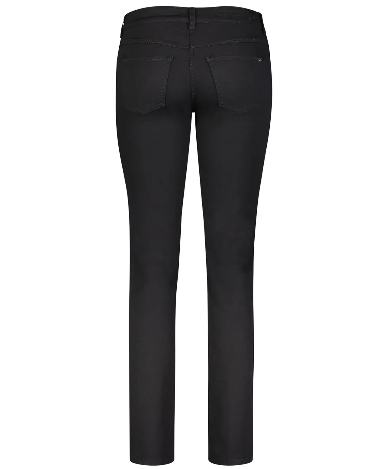 MAC Dream Jeans Straight Fit in schwarzem Black Black