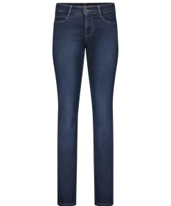 MAC Dream Jeans Straight in dunklem Dark Washed