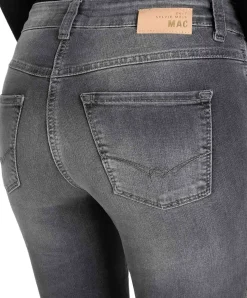 MAC Dream Skinny Jeans mit Chain Galloon in Dunkelgrau