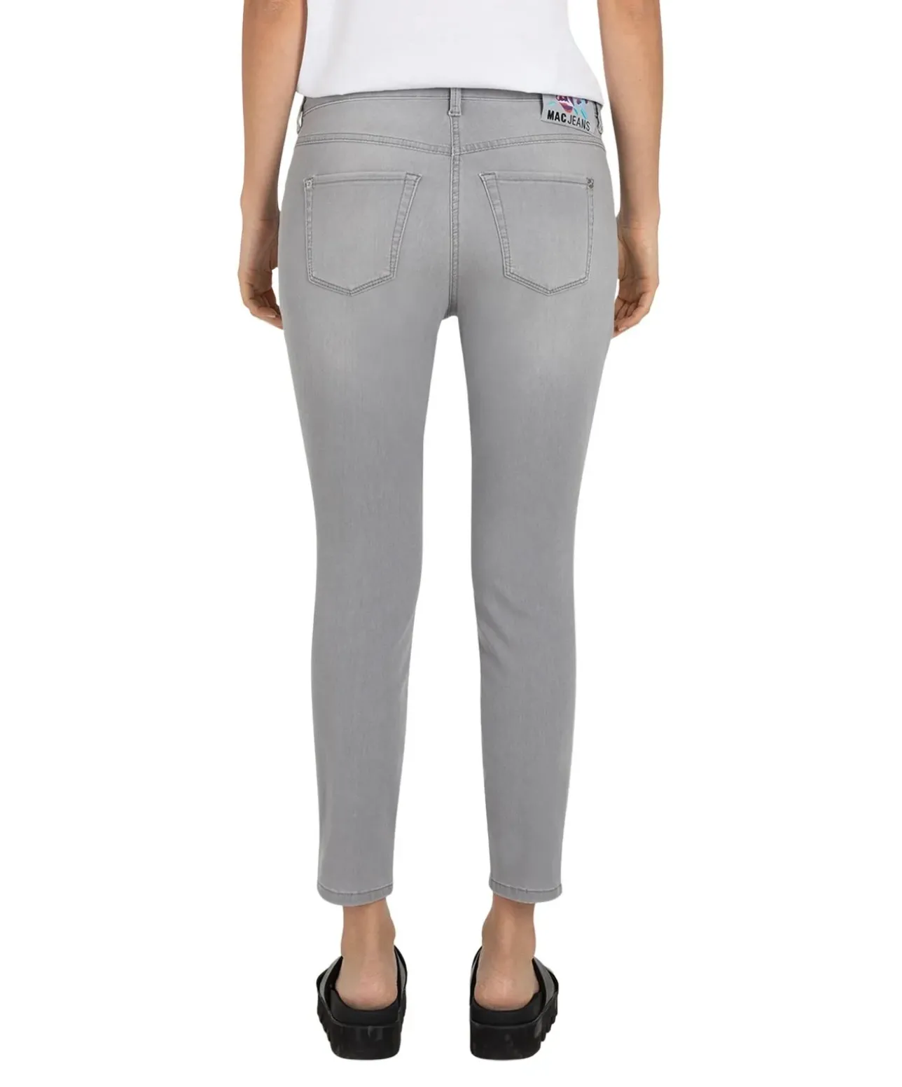Mac Dream Summer Jeans in grauer Waschung