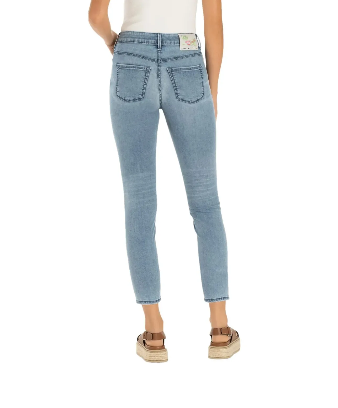 Mac Dream Summer Jeans in Bleached Waschung