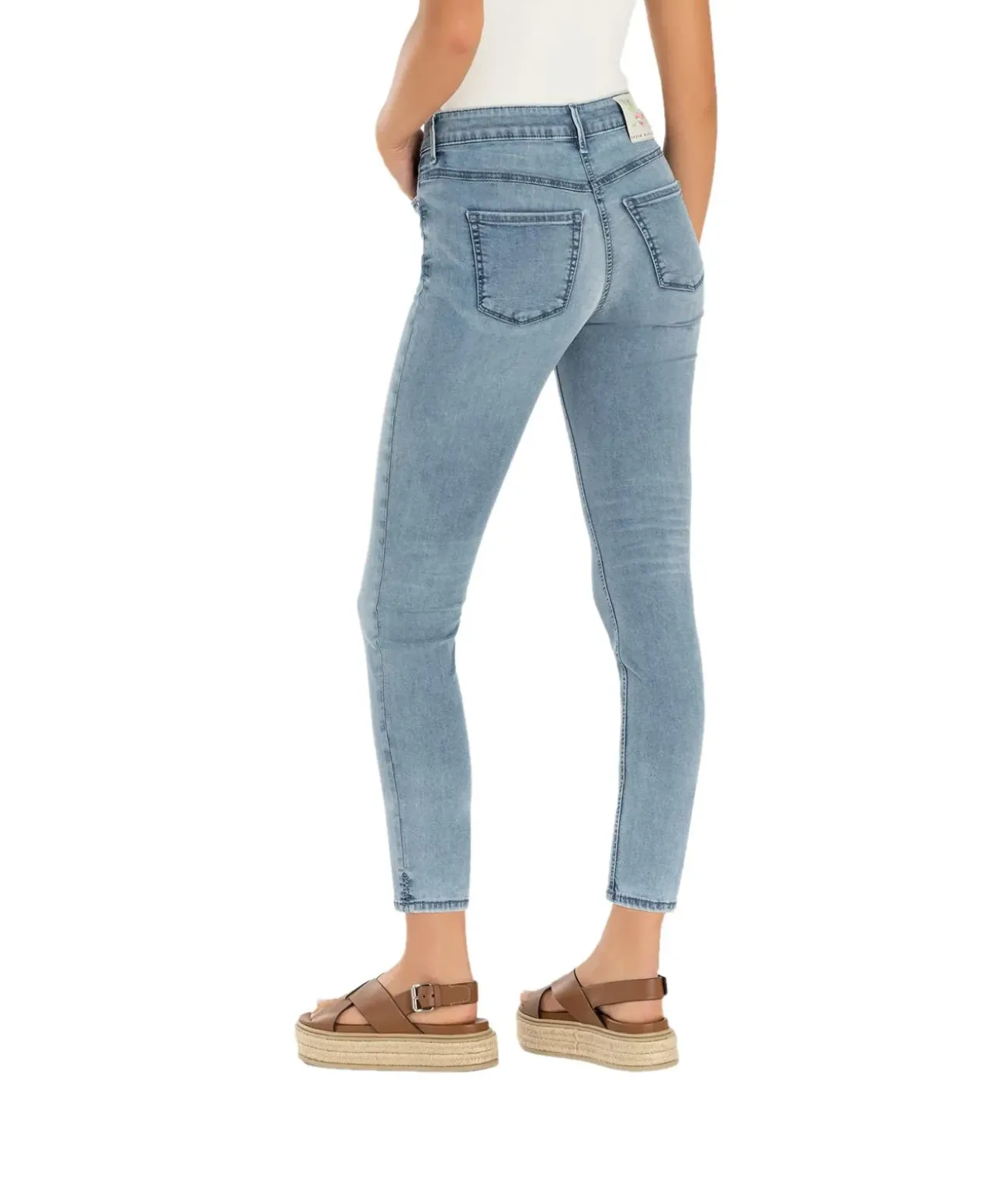 Mac Dream Summer Jeans in Bleached Waschung