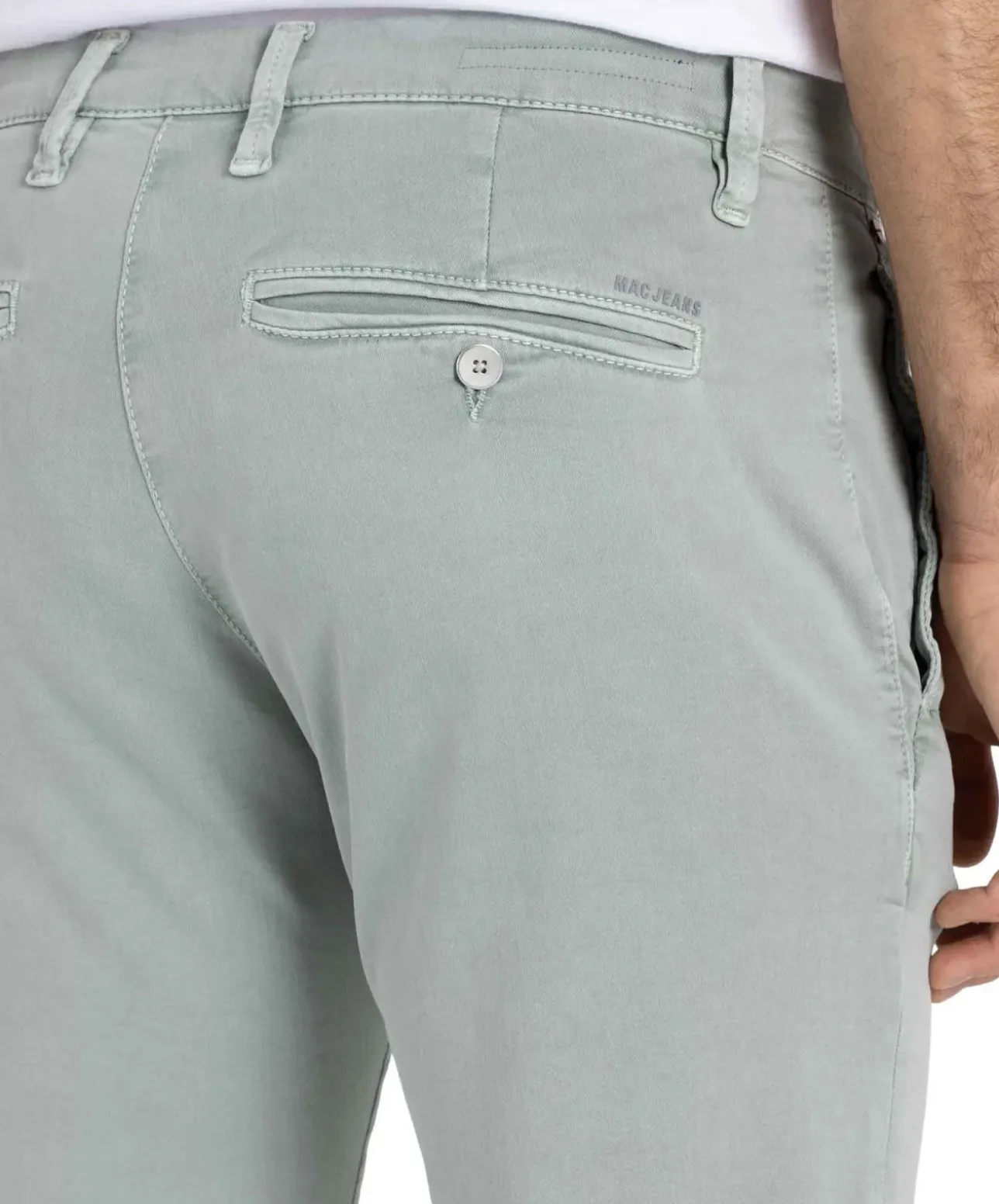 MAC Driver Pants in hellgrün mit Modern Fit