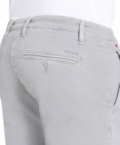 MAC Driver Pants in Silber-Optik mit Modern Fit