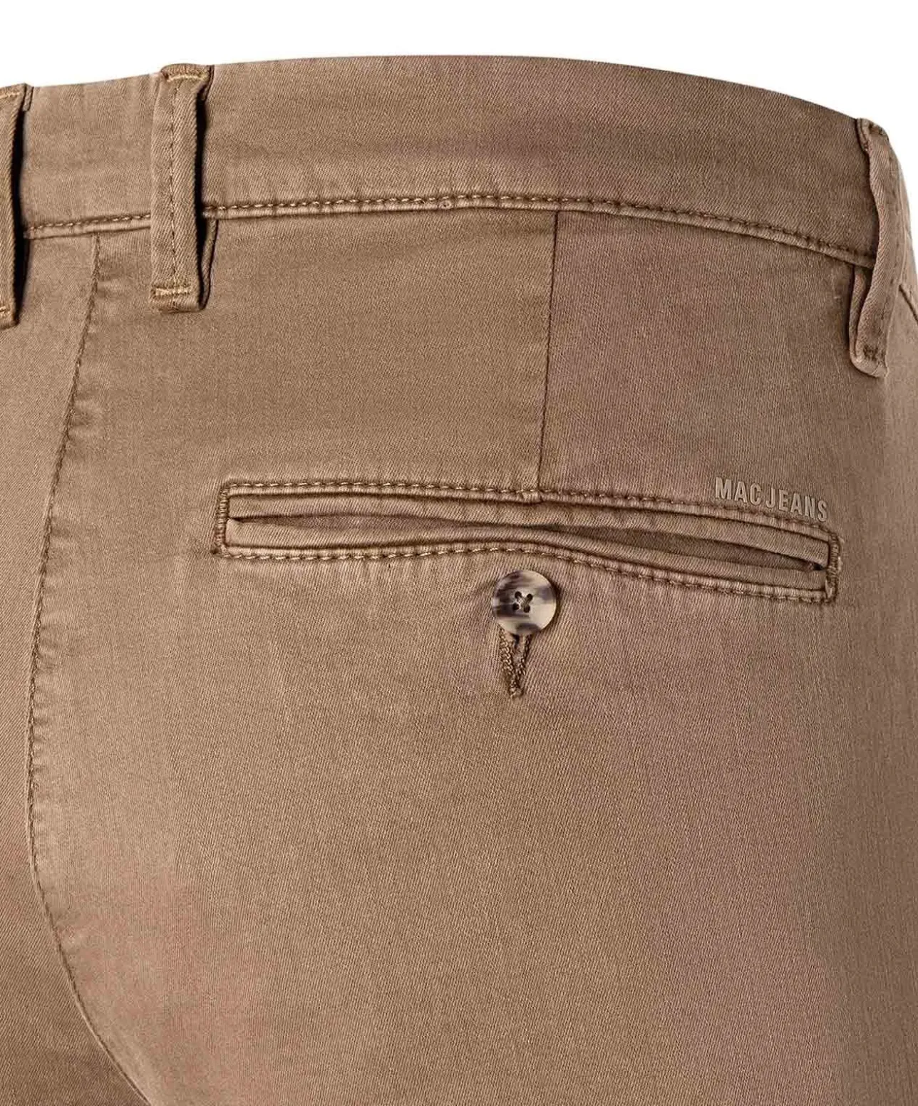 Mac Drivers Pants im Chino Design in Hazelnut Färbung