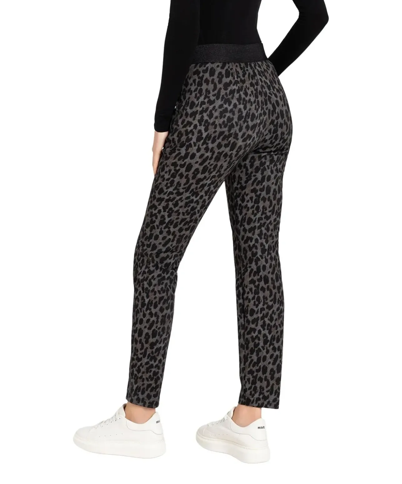Mac Easy Smart Jersey Hose im Leo Muster