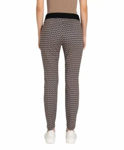 Mac Easy Smart Jersey Hose im extravagantem Karo-Design