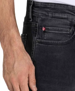 MAC Greg Jeans Tapered Fit aus dunklem Organic Cotton