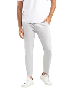 MAC Griffin Chino in Grau mit Tapered Fit