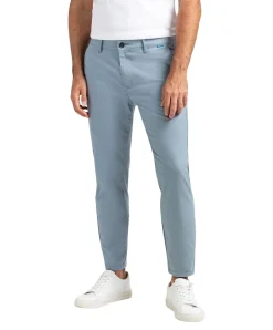 MAC Griffin Chino in Hellblau mit Tapered Fit
