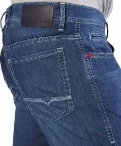 Mac Herren Jeans Arne Light Stretch in blauem Deep Blue