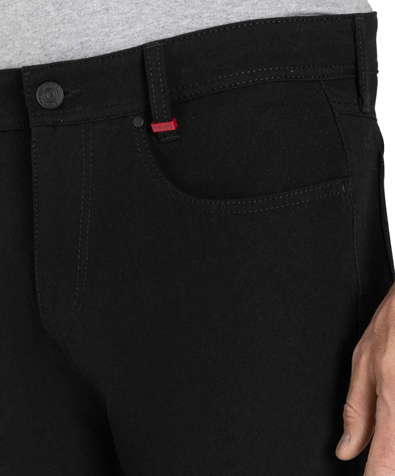 MAC Hose Arne Modern Fit in schwarzem Power Black