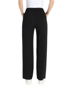 MAC Hose Chiara mit Wide Leg in Schwarz