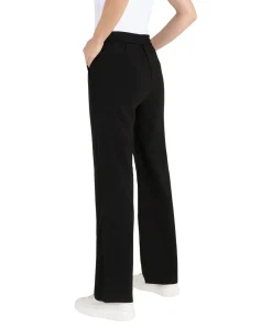 MAC Hose Chiara mit Wide Leg in Schwarz