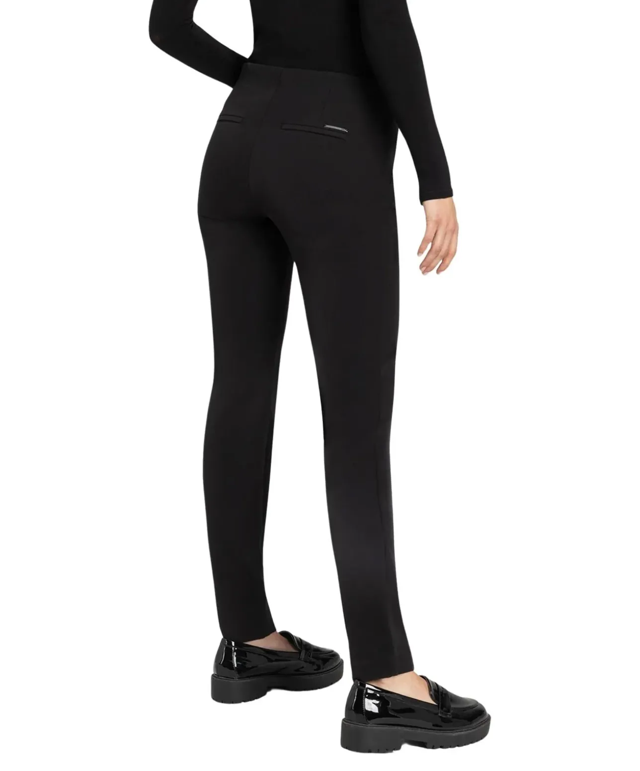 MAC Hose Slim Fit Anna Zip New in Schwarz