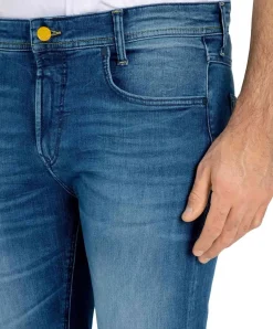 MAC Jeans Arne Driver Pants in mittelblauer Waschung