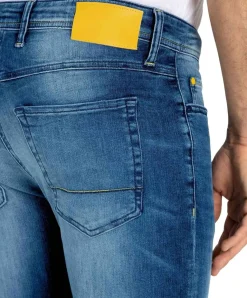 MAC Jeans Arne Driver Pants in mittelblauer Waschung