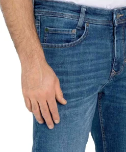 MAC Jeans Arne mit Recycled Denim in Dunkelblau