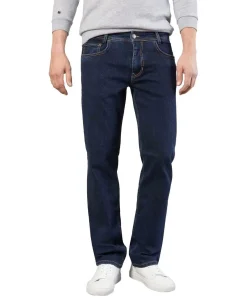 Mac Jeans Arne Recycled Denim in dunklem Stonewash