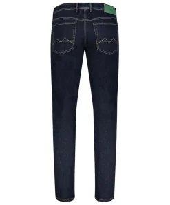 Mac Jeans Arne Recycled Denim in dunklem Stonewash