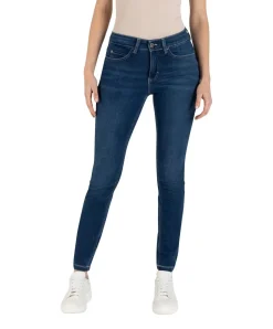 Mac Jeans Dream Skinny Fit in Mid Blue Authentic