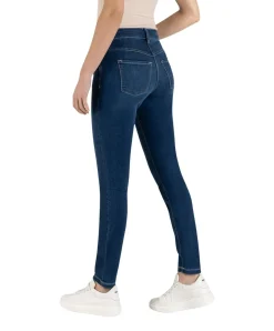 Mac Jeans Dream Skinny Fit in Mid Blue Authentic