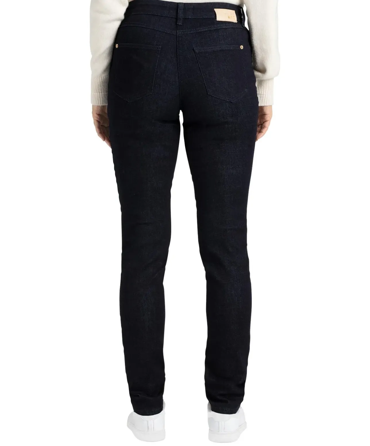 Mac Jeans Feminine Fit Mel in dunklem Rinsed