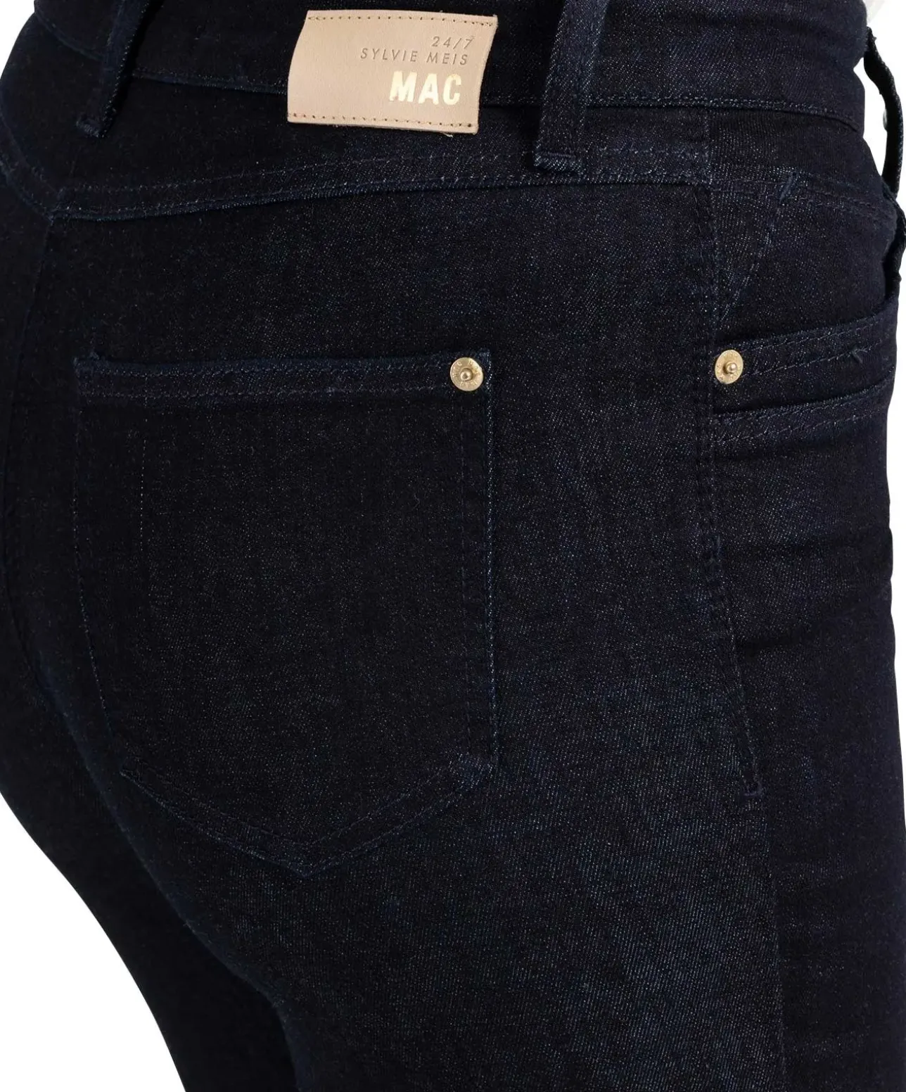 Mac Jeans Feminine Fit Mel in dunklem Rinsed